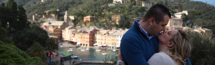 Elena and Matteo: engagement in Portofino