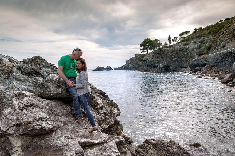 Levanto engagement photographer destination wedding italian riviera