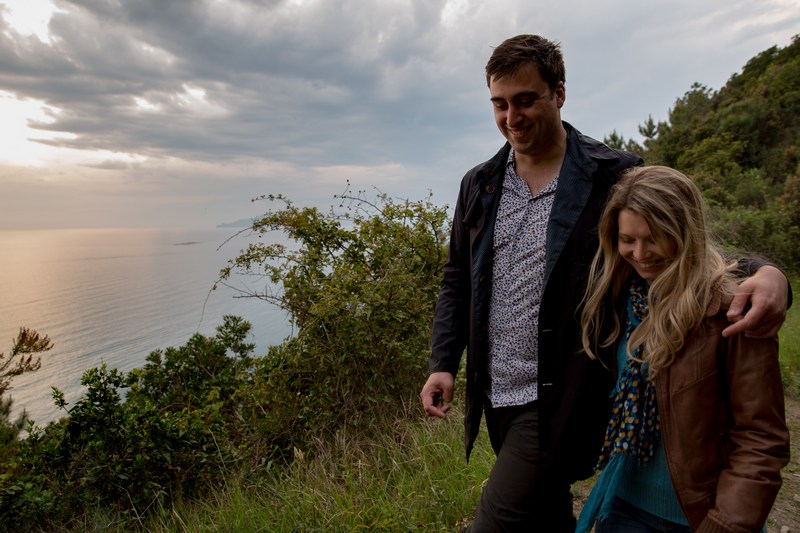 Sestri Levante prewedding photography destination wedding italian riviera