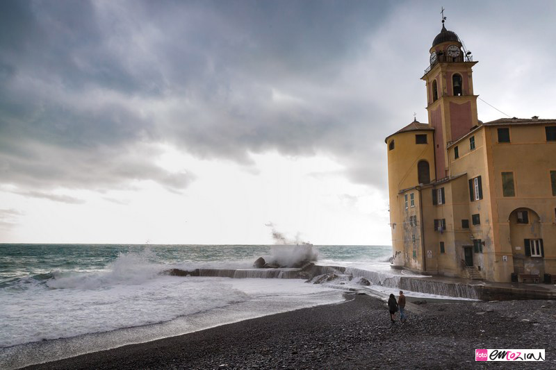 engagement photos shooting in Camogli Destination wedding