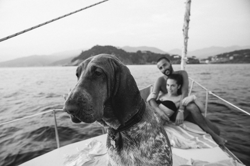 sestri levante prewedding photographer destination wedding italian sailing