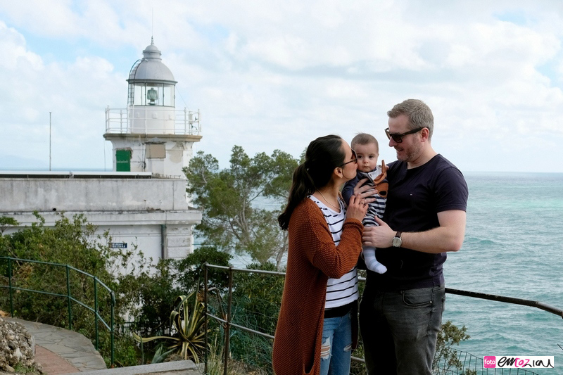 engagement photos shooting in Portofino family photography